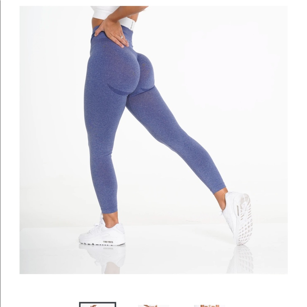 NWT NVGTN Royal blue Curve leggings M